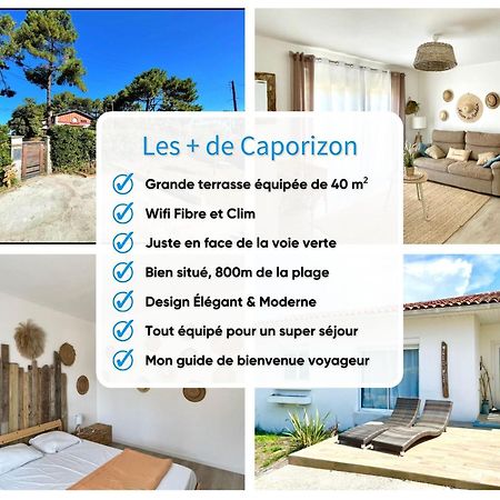Caporizon-Villa Courant-Terrasse-Proche Plage Mimizan Luaran gambar