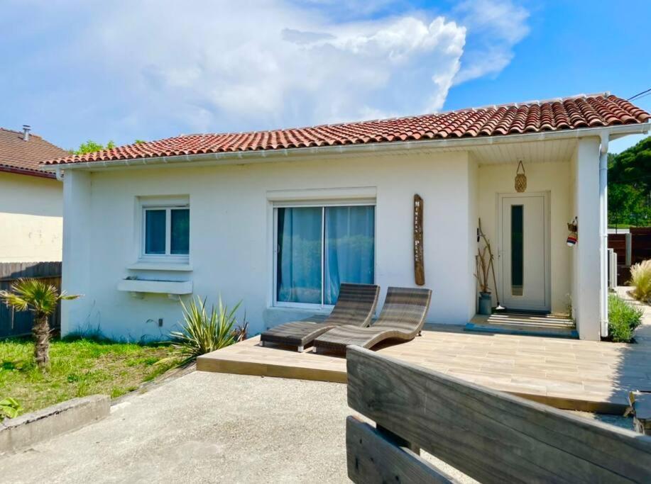 Caporizon-Villa Courant-Terrasse-Proche Plage Mimizan Luaran gambar